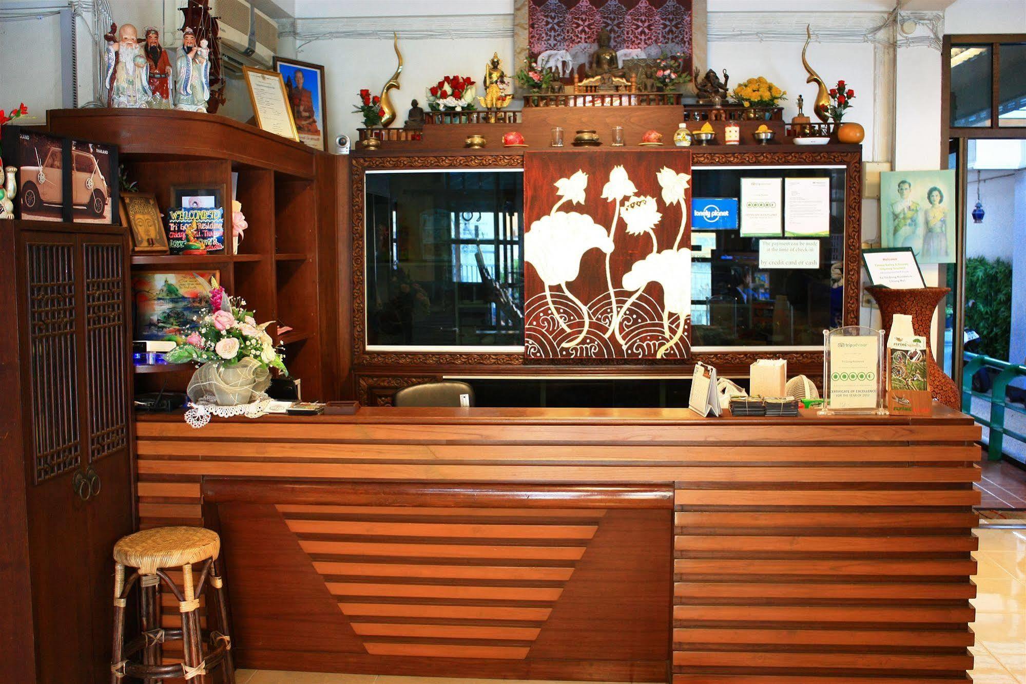 โรงแรมตีฆ้อง - Tri Gong Hotel Chiang Mai Extérieur photo